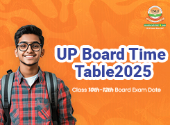 UP Board Time Table 2025: Class 10th-12th Board Exam Date