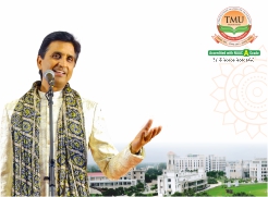 Kumar Vishwas at Teerthanker Mahaveer University: Reviving the Spirit of Hindi Poetry