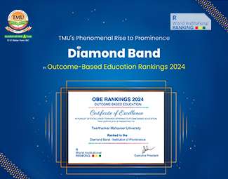 Teerthanker Mahaveer University Ranked in Diamond Band in Outcome-Based Education